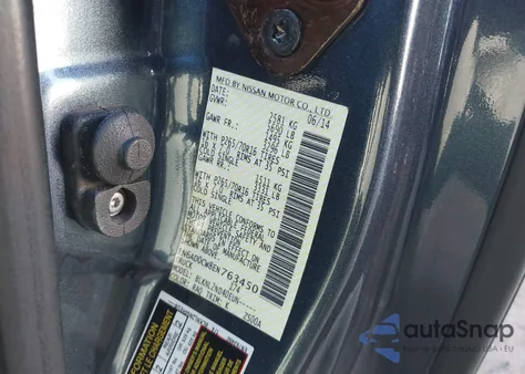 2014 Nissan Frontier Sv z USA, uszkodzony, nr VIN 1N6AD0CW8EN763450